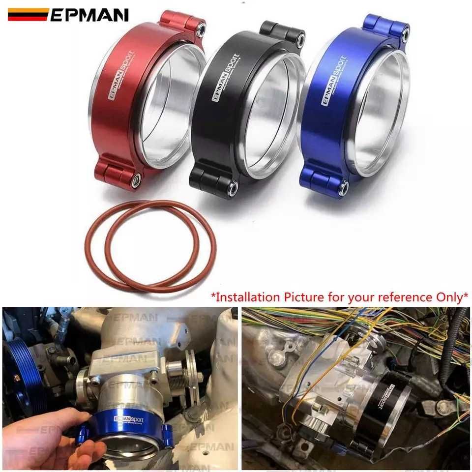 Abraçadeiras V-band alumínio