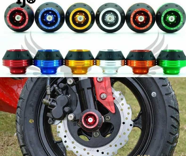 Proteção de roda de moto