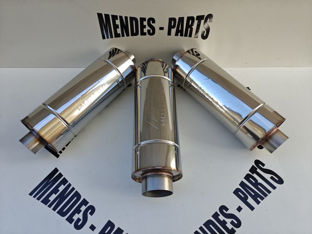 Panela / ressonador RM motors inox